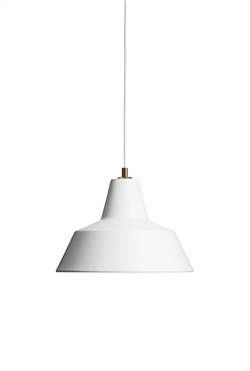 Lampa wisząca Workshop W3, matowa biel