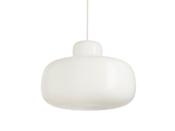 Stone lampa wisząca duża, szkło opalowe