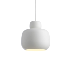Stone lampa wisząca duża, biała