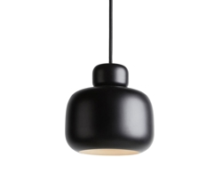 Stone lampa wisząca duża, czarna