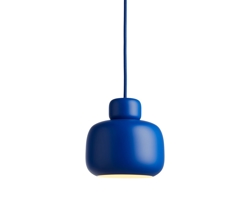 Stone lampa wisząca mała, cobalt blue