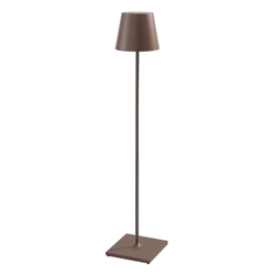 Poldina XXL lampa bateryjna / lampa podłogowa, corten
