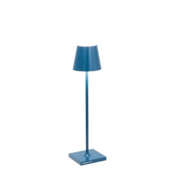 Poldina micro lampa bateryjna / lampka stołowa, capri blue