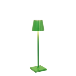 Poldina micro lampa bateryjna / lampka stołowa, zielone jabłko