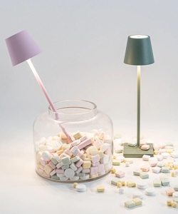 Poldina micro w różowym i szałwiowej zieleni