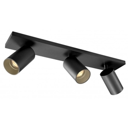 SPOTON3 lampa sufitowa/spot, czarna