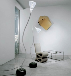 Pipe Terra - lampa podłogowa, LED