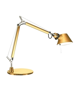 Tolomeo Micro lampa stołowa, złota