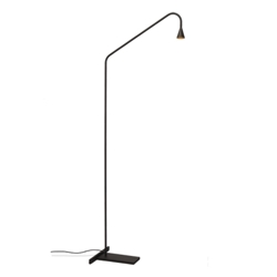 Lampa podłogowa Austere, gunmetal