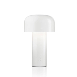 Bellhop Lampa Stołowa na Baterie, biała