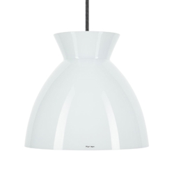Bikube 290P lampa wisząca, opal/czarny kabel