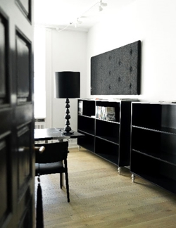 Black Shiek lampa stołowa