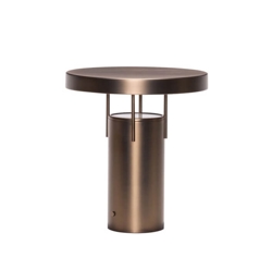 BringMe Portable lampa stołowa / lampa akumulatorowa, mosiądz brązowiony