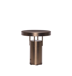 BringMe Portable Mini lampa stołowa / lampa akumulatorowa, mosiądz brązowany