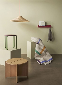 Chand lampa wisząca trapez, naturalna