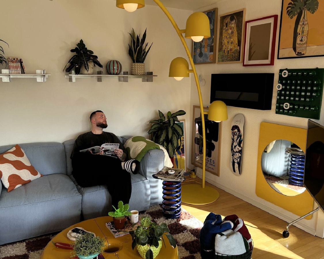 U jeppe.oe kolory naprawdę grają pierwsze skrzypce - zainspiruj się kolorowym wnętrzem | Lamper-shop.pl