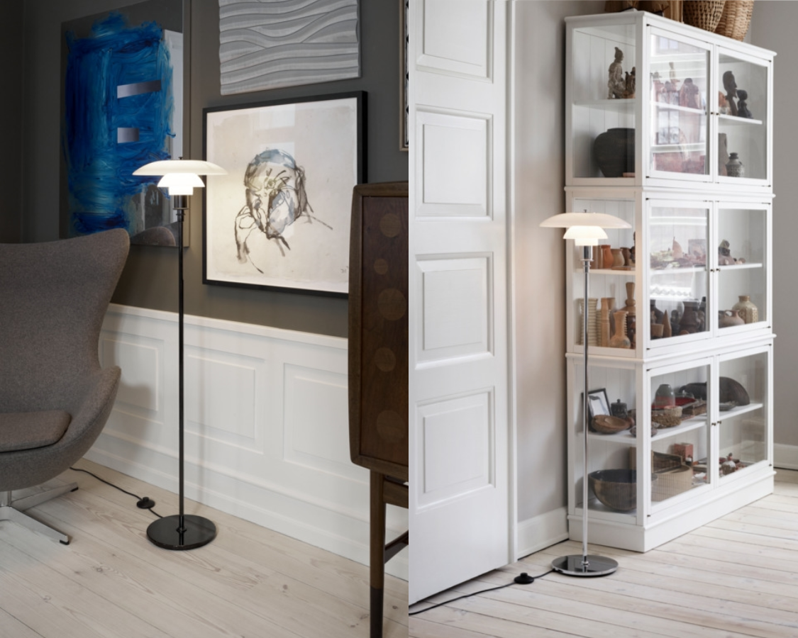 Odkryj piękną lampę podłogową PH 3½-2½ od Louis Poulsen na Lamper-shop.pl