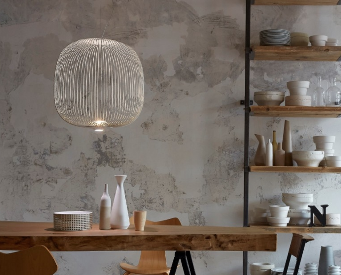 Lampa nad stół Spokes 2, lampa wisząca od Foscarini – Znajdź lampy nad stół tutaj