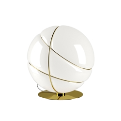 Armilla lampa stołowa, złoty kolor