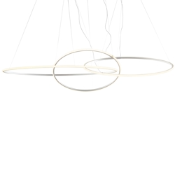 Olympic 3 pendel 2700K, biały