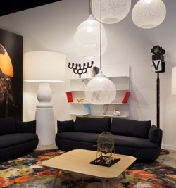 Farooo lampa podłogowa medium, biała