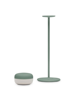 Fatboy® Cheerio lampa stołowa / lampa na baterie, sage