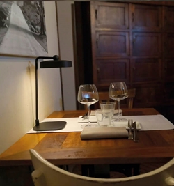 Flai desk lampa stołowa, czarna