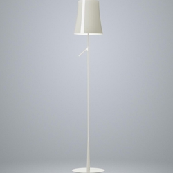 Birdie Lettura LED lampa podłogowa, biała