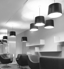 Twiggy Sospensione Grande - lampa wisząca, czarna