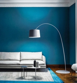 Twiggy Terra lampa podłogowa, Szara