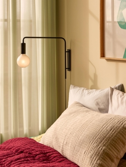 Serendipity kinkiet, czarny