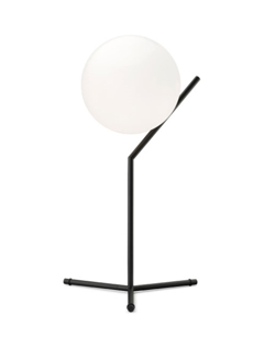 IC Light T1 high lampa stołowa, czarna