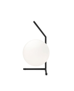 IC Light T1 low lampa stołowa, czarna