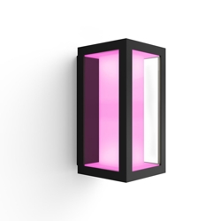 Philips Hue Impress White and Color Ambiance zewnętrzna lampa ścienna, czarna