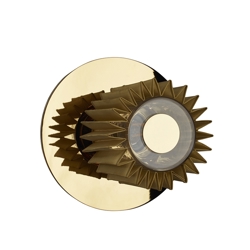 In The Sun 190 kinkiet/plafon, złoty