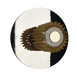 In The Sun 270 kinkiet/plafon, srebrny/złoty