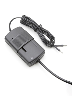 Część zamienna: Czarny transformator z ręcznym ściemniaczem