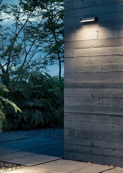 Slat One zewnętrzna lampa ścienna/sufitowa, antracyt