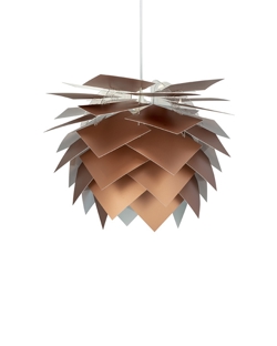 Pineapple D75 lampa wisząca, miedź