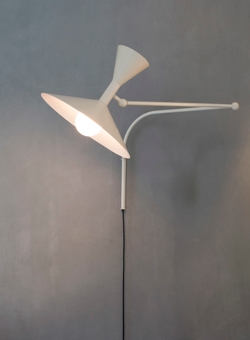 Lampe de Marseille kinkiet, biały