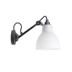 Lampe Gras No 104 kinkiet, czarny/polikarbonat