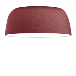 Djembe 100.38 lampa sufitowa, czerwona