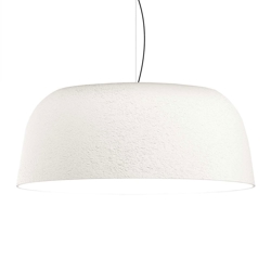Djembe 100.38 lampa wisząca, biała
