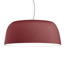 Djembe 100.38 lampa wisząca, czerwona