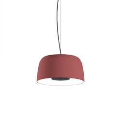Djembe 42.21 lampa wisząca, czerwona