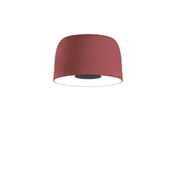 Djembe 42.28 lampa sufitowa, czerwona