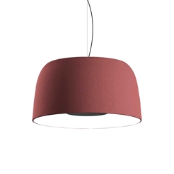 Djembe 65.35 lampa wisząca, czerwona