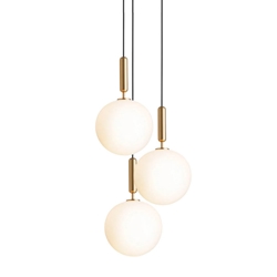 Miira 3 Large lampa wisząca, mosiądz/opala