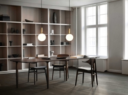 Miira 1 Large lampa wisząca, mosiądz/opale