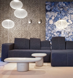 Lampa podłogowa NR2, biała